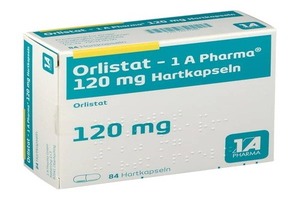 Orlistat 120mg 84 capsulas embalagem